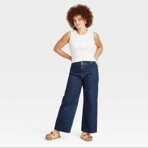 Universal Thread Navy Wide Leg Jeans
